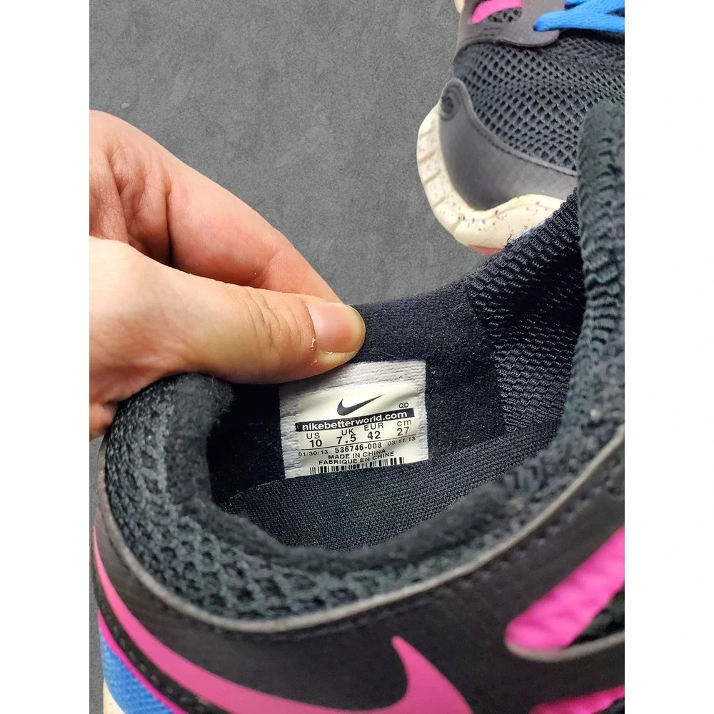 Nike Free Run 2 Women's Multi-Color Running Shoes‎ Black Size 10